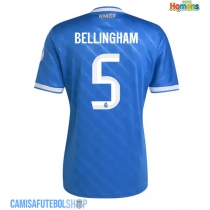 Camisa de time de futebol Real Madrid Jude Bellingham #5 Replicas 3º Equipamento 2025-26 Manga Curta